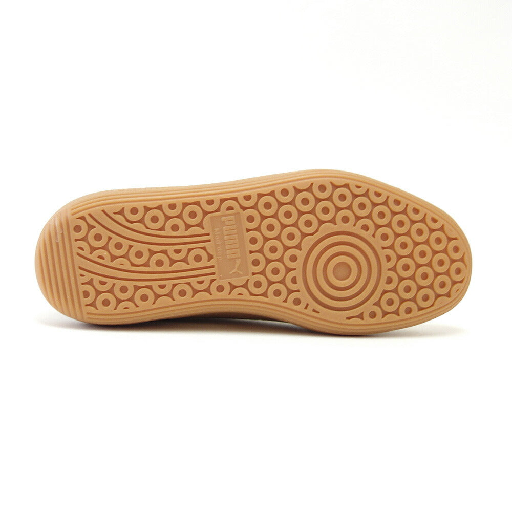 プーマPUMAアーミートレーナースニーカー38660716AlpineSnow-CaramelLatte(ユニセックス)天然皮革ローカットスニーカーウォーキング「靴」