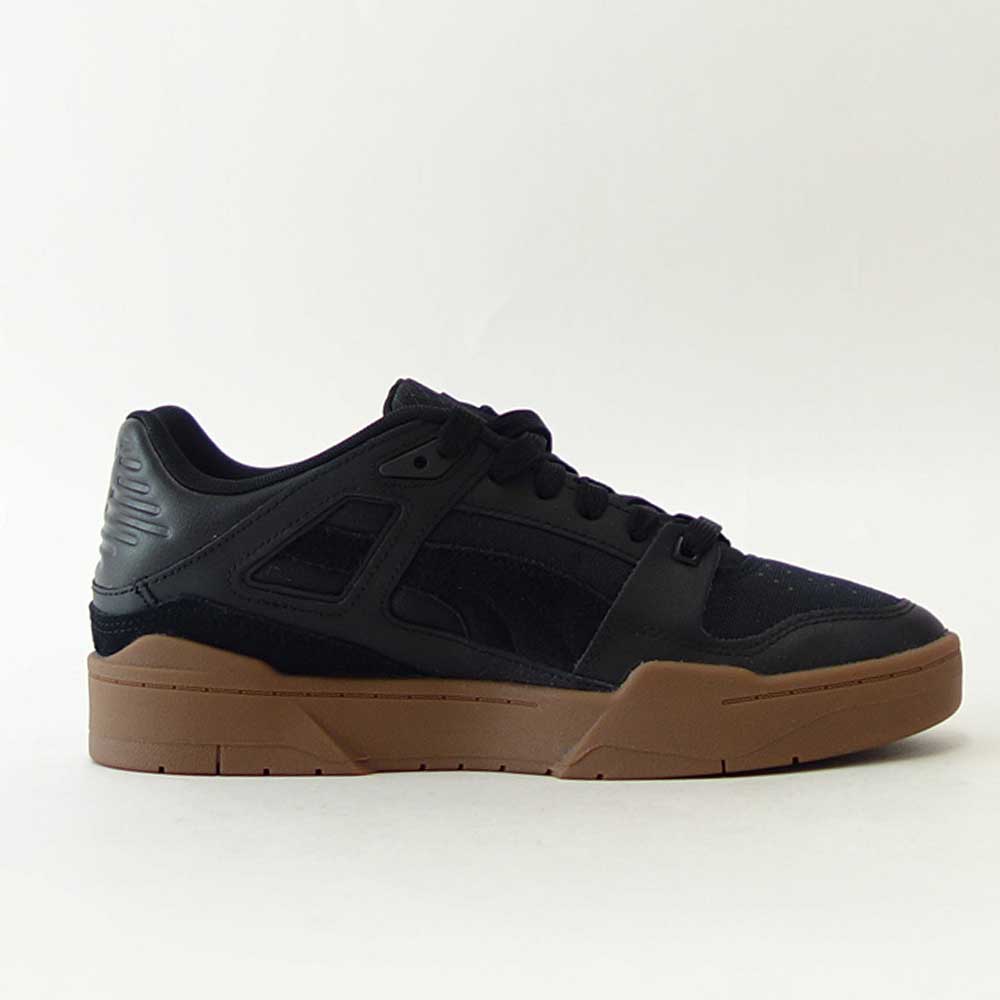 【SALE 30%OFF】 プーマ PUMA スリップストリーム INVADR 38855101 プーマブラック/ガム (メンズ)天然皮革 コーデュラ ローカット バスケットシューズ ウォーキング「靴」