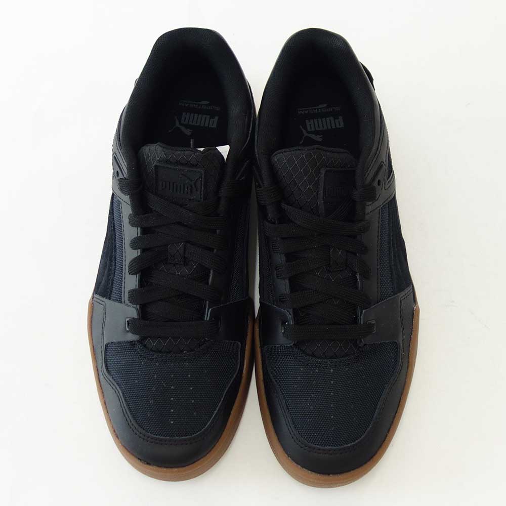 【SALE 30%OFF】 プーマ PUMA スリップストリーム INVADR 38855101 プーマブラック/ガム (メンズ)天然皮革 コーデュラ ローカット バスケットシューズ ウォーキング「靴」