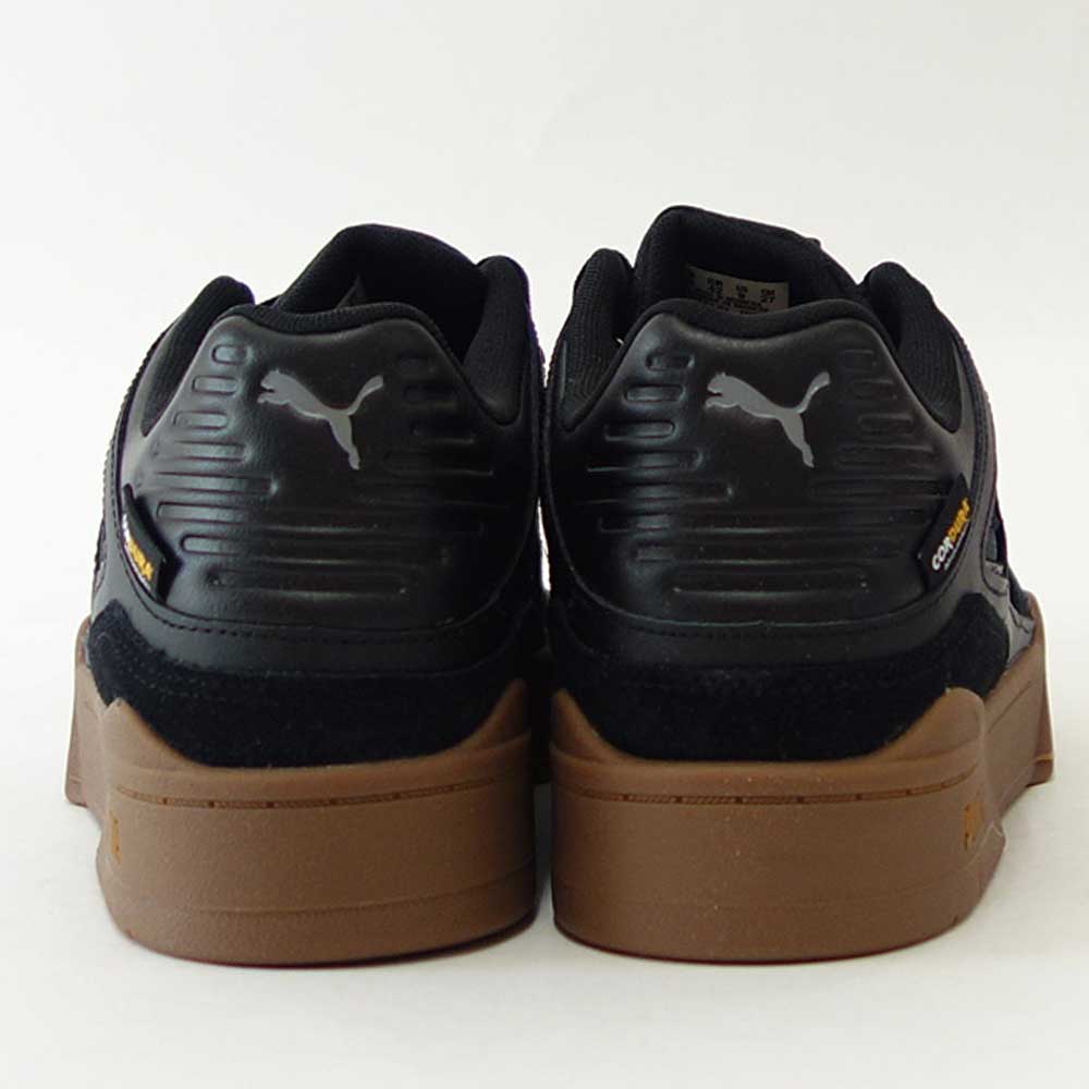 【SALE 30%OFF】 プーマ PUMA スリップストリーム INVADR 38855101 プーマブラック/ガム (メンズ)天然皮革 コーデュラ ローカット バスケットシューズ ウォーキング「靴」