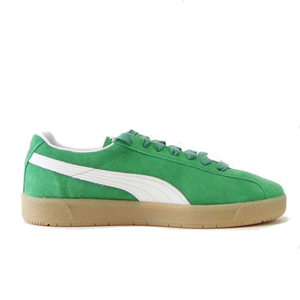 【SALE 30%OFF】 プーマ PUMA デルフィン OG DEBOSS 38912802 アマゾングリーン/プーマホワイト(メンズ)スエードレザー ローカット スニーカー ウォーキング「靴」