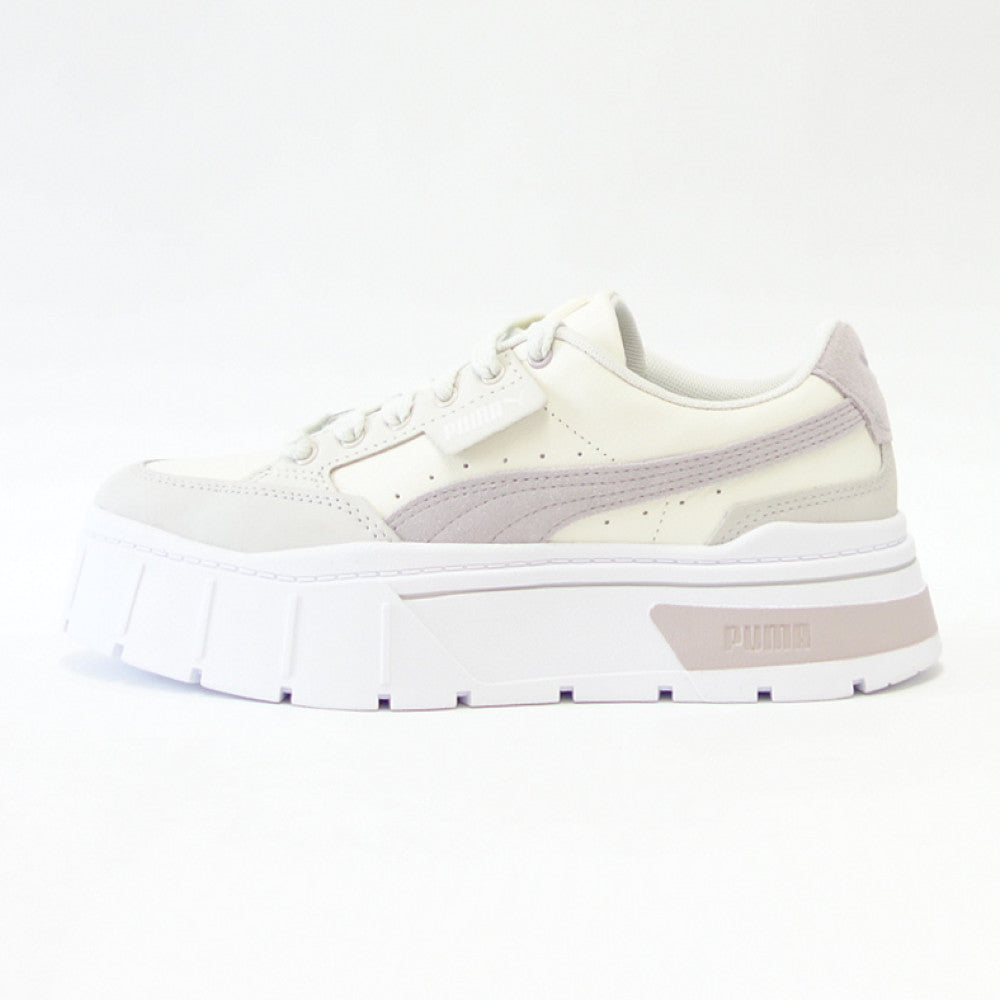 【SALE 20%OFF】 プーマ PUMA メイズ スタック リュクス ウィメンズ 38985301 Marshmallow-Marble (レディース) 厚底 ローカット シューズ「靴」