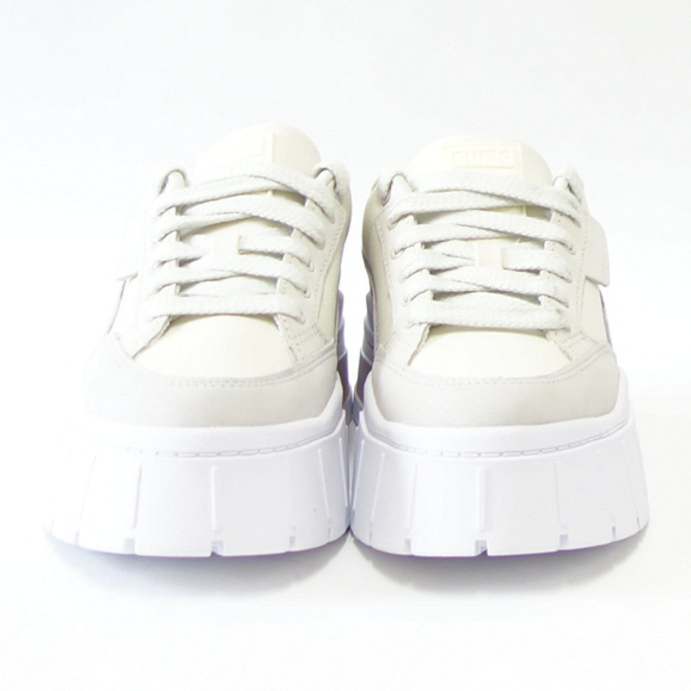 【SALE 20%OFF】 プーマ PUMA メイズ スタック リュクス ウィメンズ 38985301 Marshmallow-Marble (レディース) 厚底 ローカット シューズ「靴」