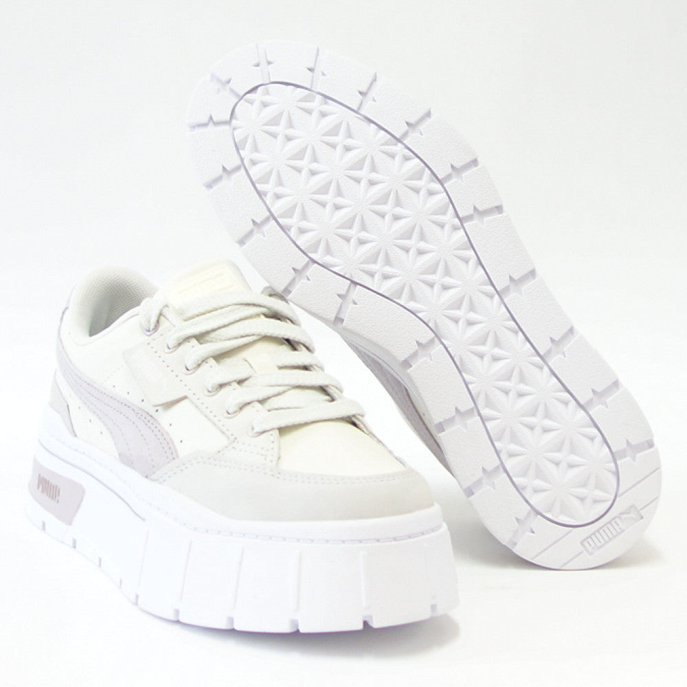 【SALE 20%OFF】 プーマ PUMA メイズ スタック リュクス ウィメンズ 38985301 Marshmallow-Marble (レディース) 厚底 ローカット シューズ「靴」