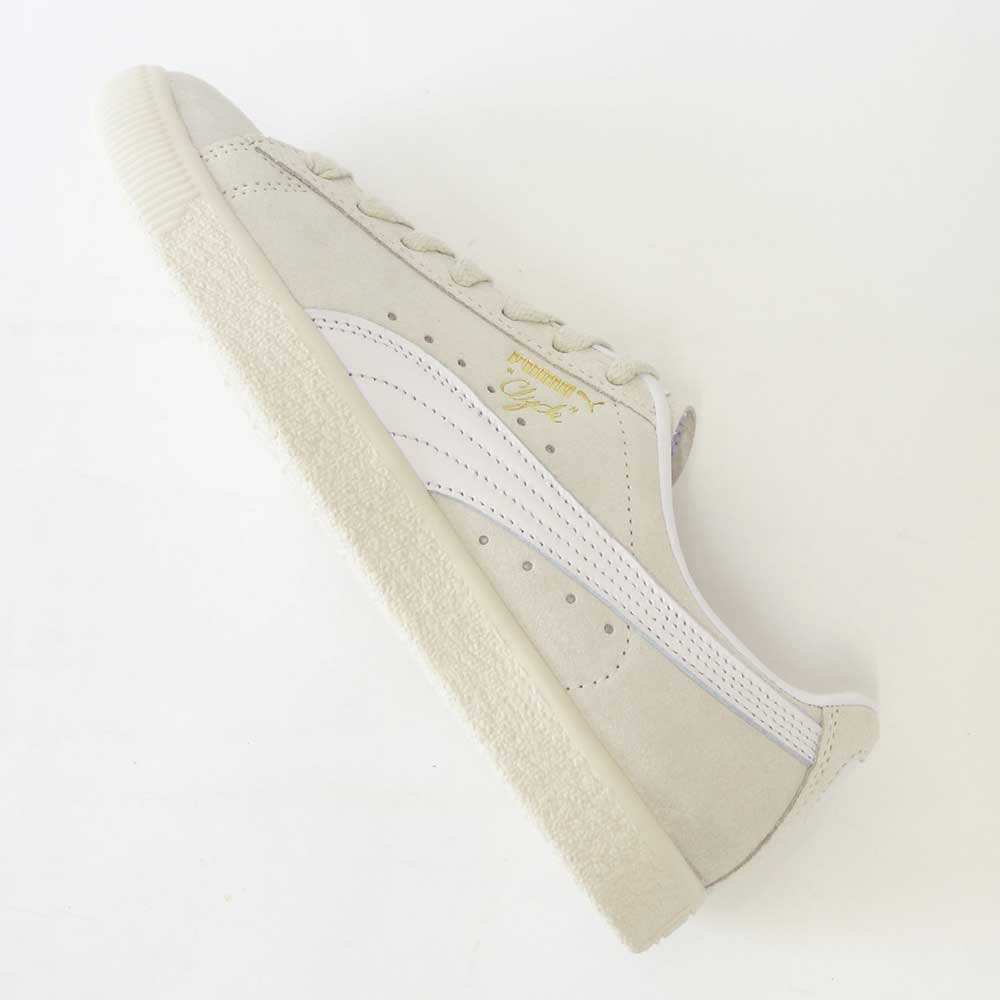 プーマ PUMA クライド PRM 39113401 frosted ivory - puma white(ユニセックス)スエードレザー ローカット スニーカー「靴」