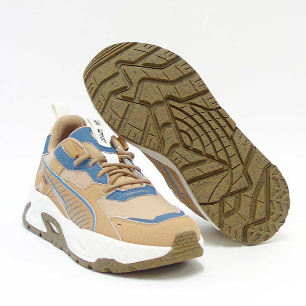 【SALE 20%OFF】 プーマ PUMA RS-TRCK アース 39196701 Dusty Tan / Frosted Ivory(レディース) ローカット シューズ ウォーキング レザースニーカー「靴」