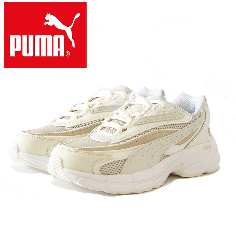 プーマ PUMA テバリス NITRO ヴォルテックス 39259301 Alpine snow / Warm White(レディース) ローカット シューズ ウォーキング スニーカー「靴」
