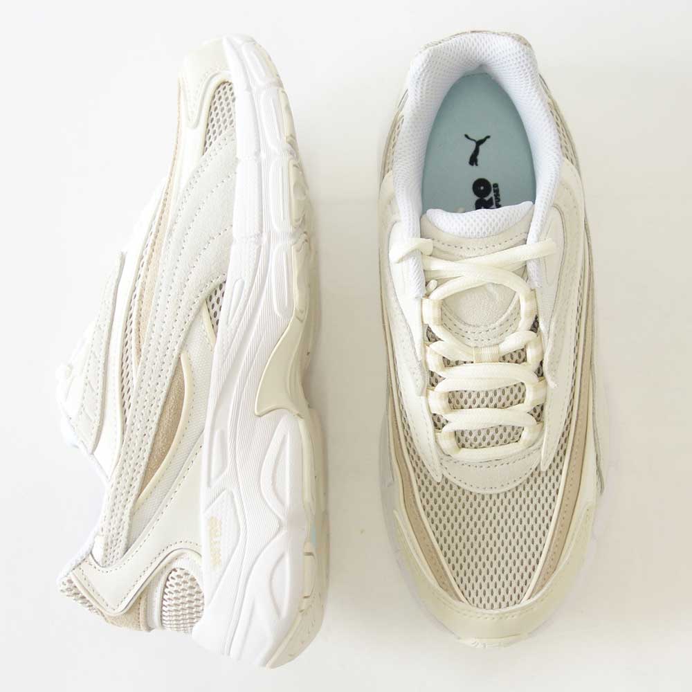 プーマ PUMA テバリス NITRO ヴォルテックス 39259301 Alpine snow / Warm White(レディース) ローカット シューズ ウォーキング スニーカー「靴」