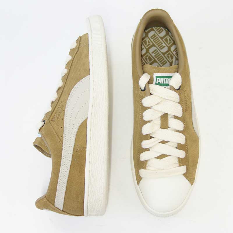 プーマPUMAスウェードハイク39317101Toasted-WarmWhite(メンズ)スエードレザーローカットスニーカーウォーキング「靴」