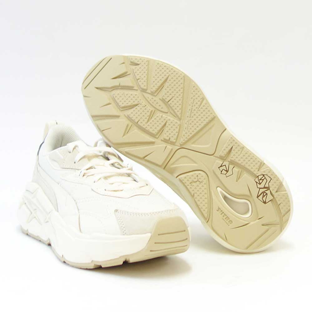 プーマ PUMA スピナ NITRO トーナル 39378201 Alpine snow / Frosted Ivory(レディース) ローカット シューズ ウォーキング スニーカー「靴」