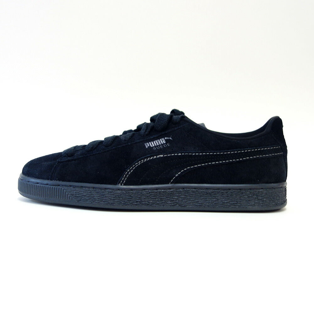 プーマPUMAスウェードLUXTHE39573602FeatherGray/SilverMist(メンズ)スエードレザーローカットスニーカーウォーキング「靴」