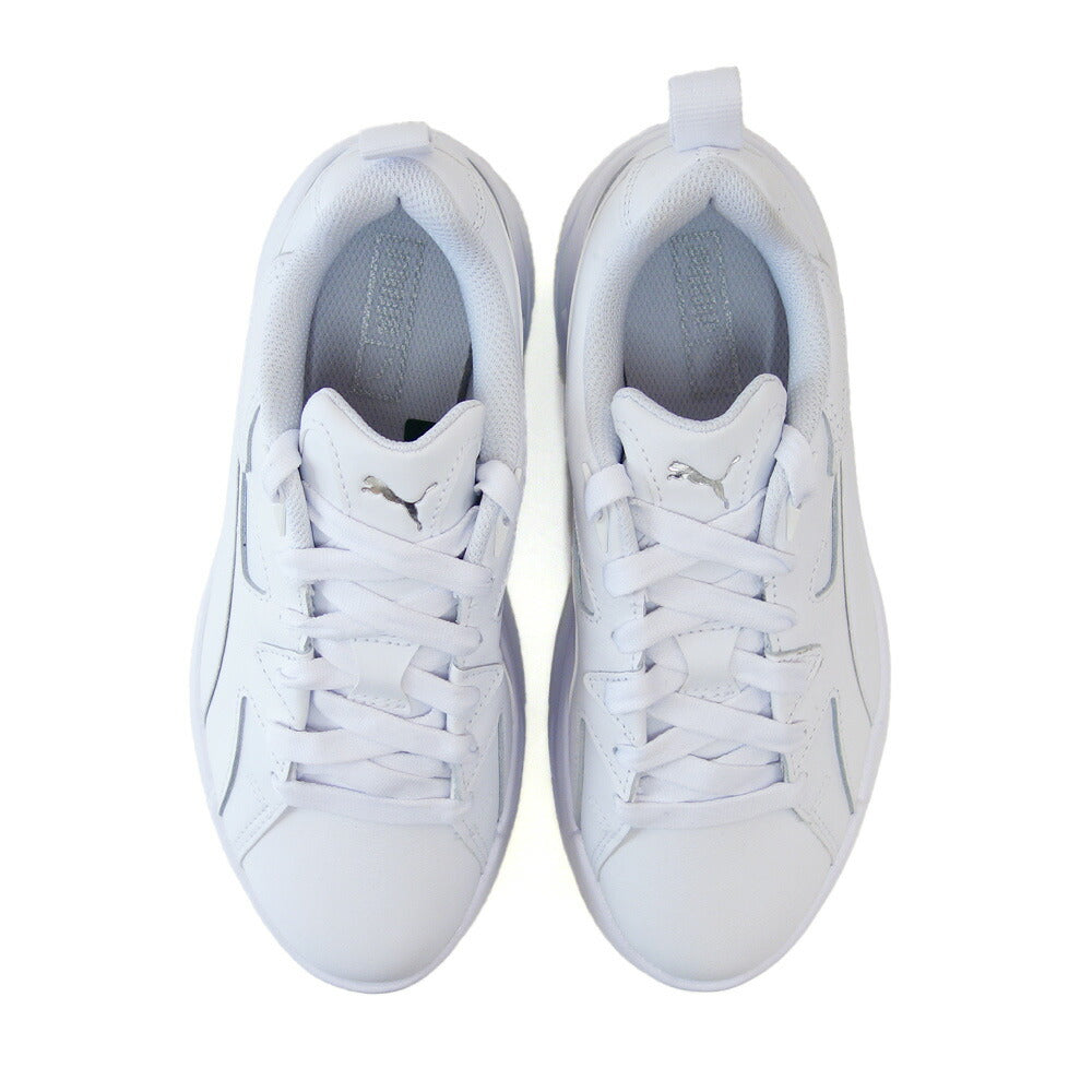 プーマPUMAブラスタードレスコードウィメンズスニーカー39609401pumawhite(レディース)天然皮革厚底ローカットスニーカーウォーキング「靴」