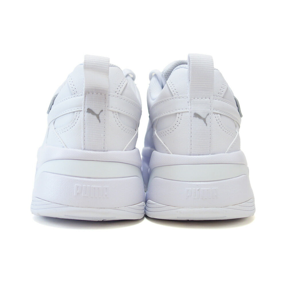 プーマPUMAブラスタードレスコードウィメンズスニーカー39609401pumawhite(レディース)天然皮革厚底ローカットスニーカーウォーキング「靴」