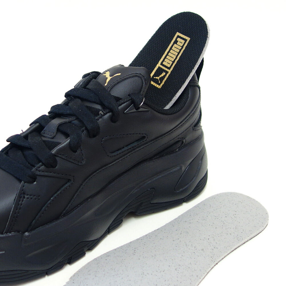 プーマPUMAブラスタードレスコードウィメンズスニーカー39609402pumablack(レディース)天然皮革厚底ローカットスニーカーウォーキング「靴」