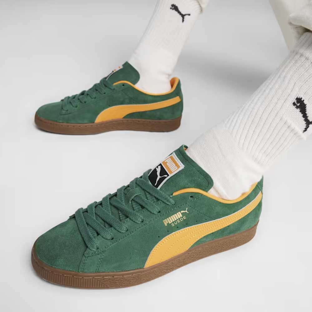 プーマPUMAスウェードテラス39645104Vine-Clementine(メンズ)スエードレザーローカットスニーカーウォーキング「靴」
