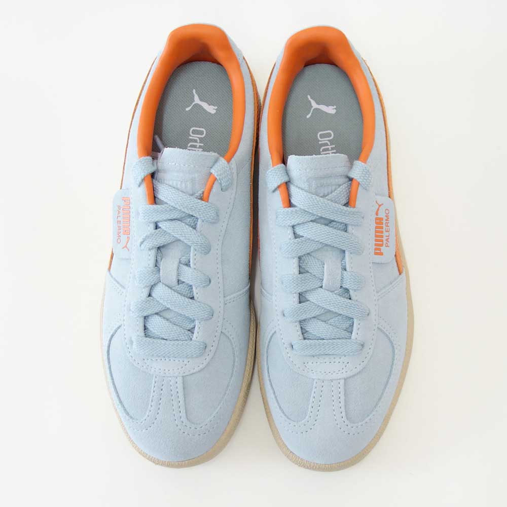 プーマPUMAユニセックスパレルモスニーカー39646354ModernMint-MapleSyrup(レディース)スエードレザーローカットスニーカーウォーキング「靴」