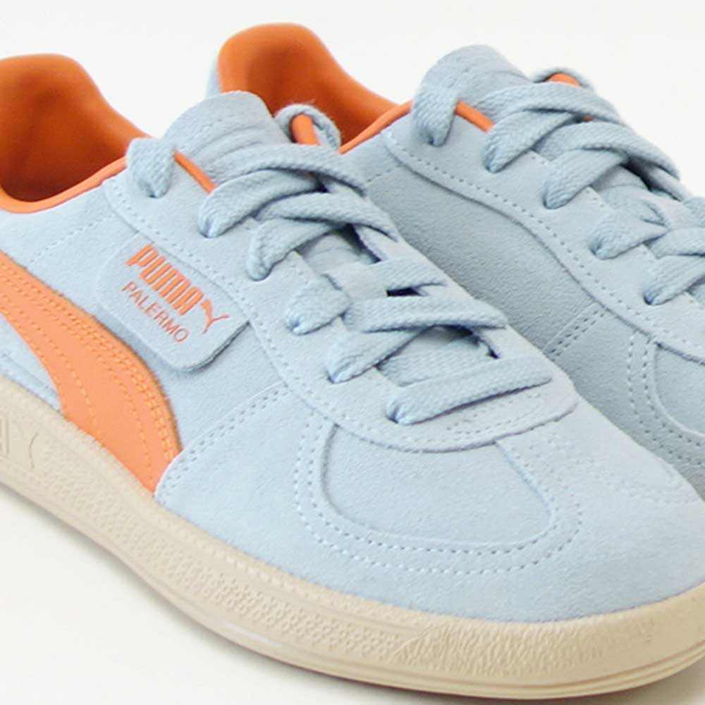 プーマPUMAユニセックスパレルモスニーカー39646354ModernMint-MapleSyrup(レディース)スエードレザーローカットスニーカーウォーキング「靴」