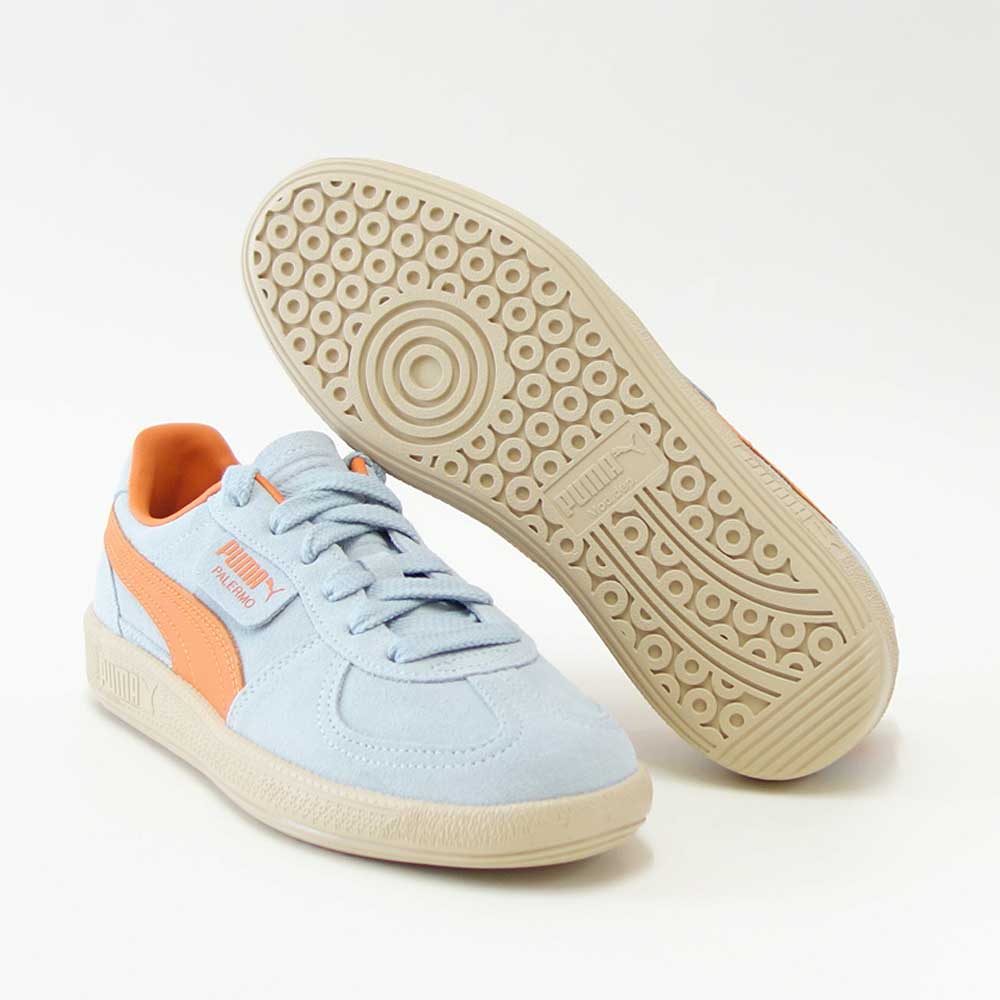 プーマPUMAユニセックスパレルモスニーカー39646354ModernMint-MapleSyrup(レディース)スエードレザーローカットスニーカーウォーキング「靴」