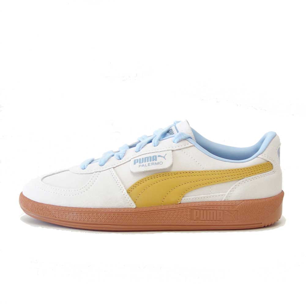 プーマ PUMA ユニセックス パレルモ スニーカー 39646362 Warm White-Archive Gold(レディース)スエードレザー ローカット スニーカー ウォーキング「靴」
