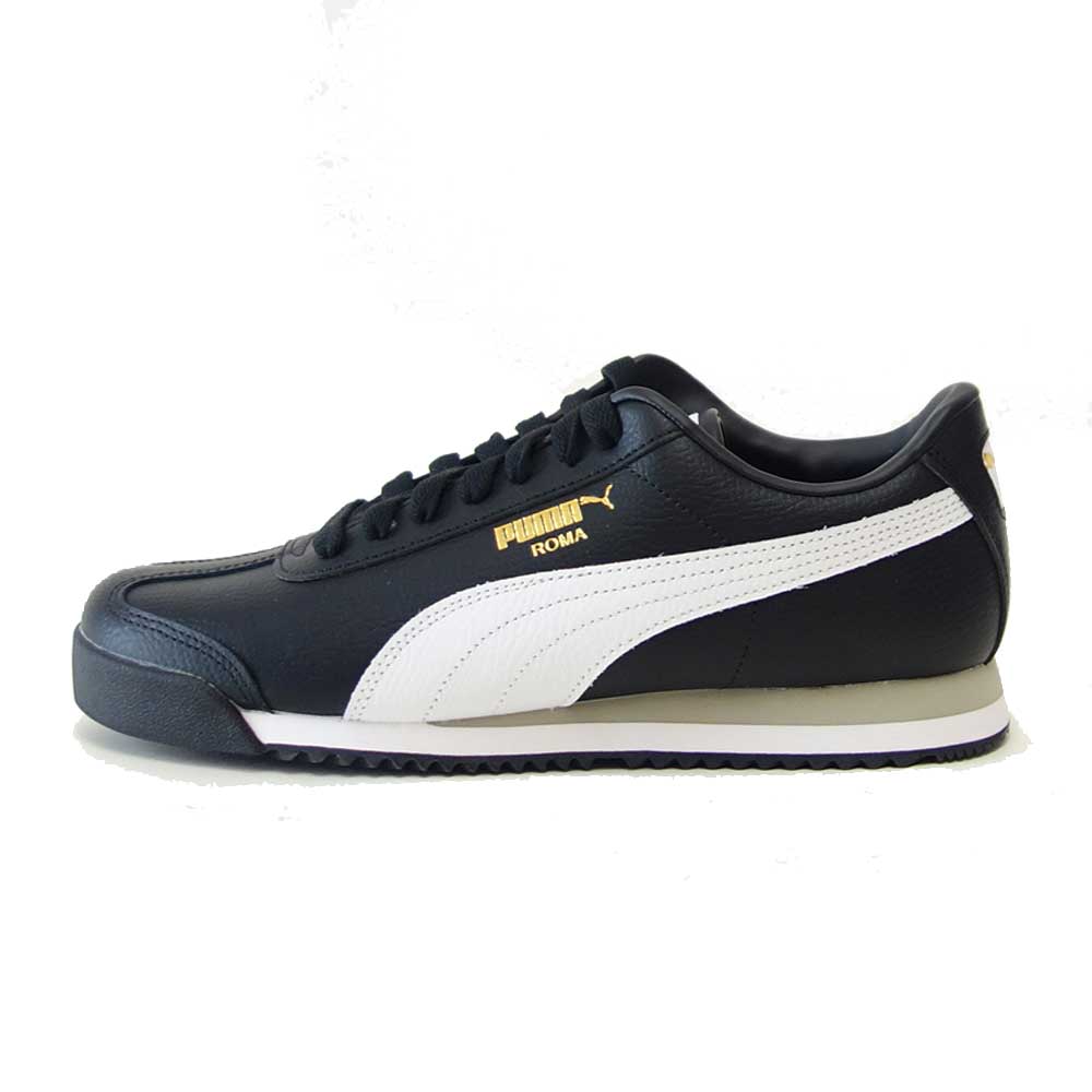 プーマ PUMA ローマ 68 REVIVAL 39686802 PUMA Black-Puma White(メンズ)天然皮革 ローカット スニーカー ウォーキング「靴」