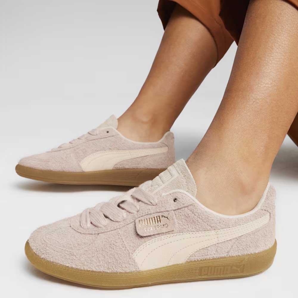 プーマPUMAユニセックスパレルモヘアリースニーカー39725102RoseQuartz-Rosebay(レディース)スエードレザーローカットスニーカーウォーキング「靴」