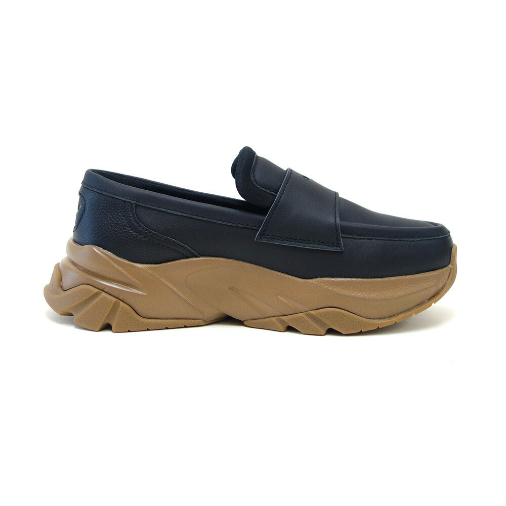プーマPUMASOPHYRローファーウィメンズスニーカー39773003PUMABlack-Gum(レディース)天然皮革厚底ローカットスニーカースリッポン「靴」