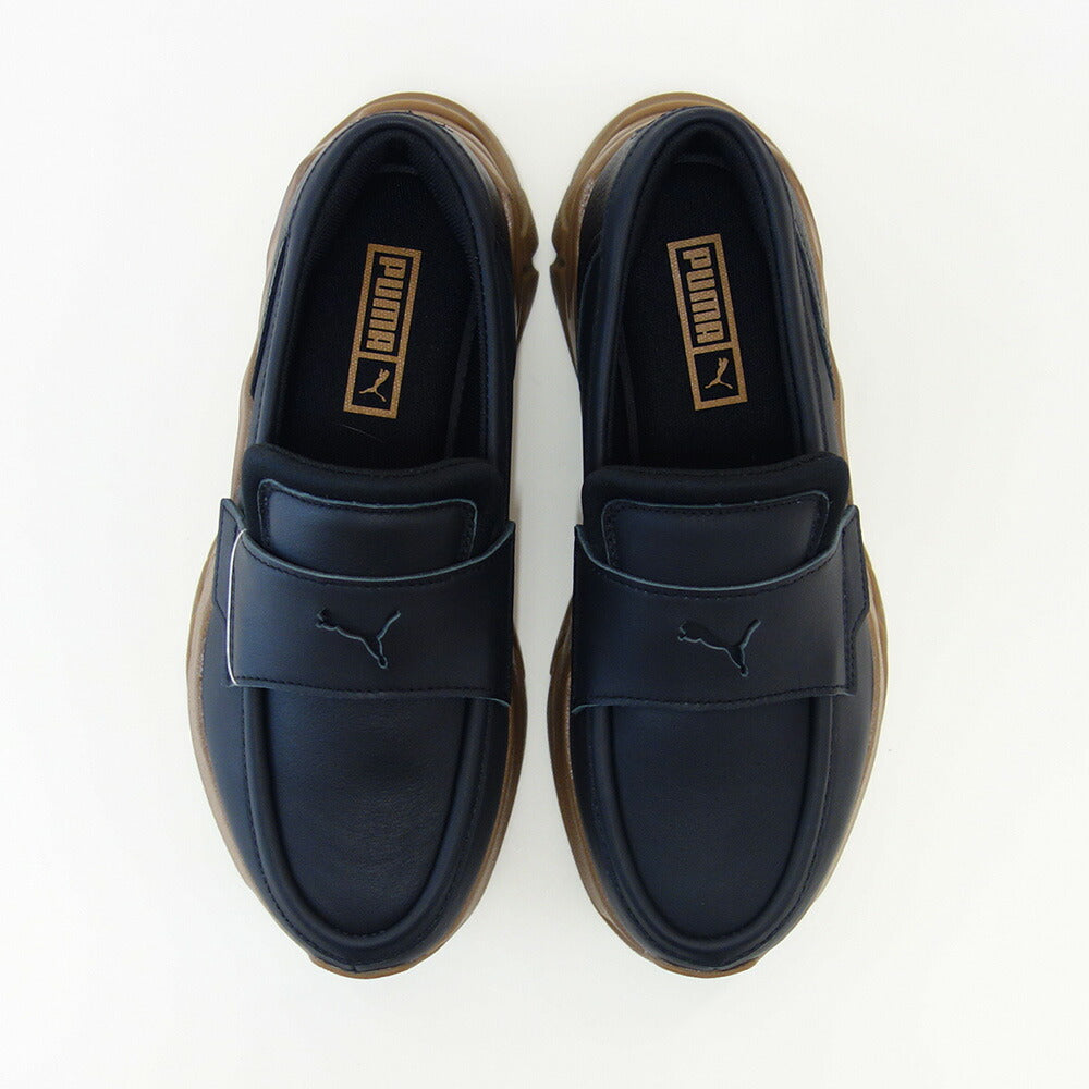 プーマPUMASOPHYRローファーウィメンズスニーカー39773003PUMABlack-Gum(レディース)天然皮革厚底ローカットスニーカースリッポン「靴」