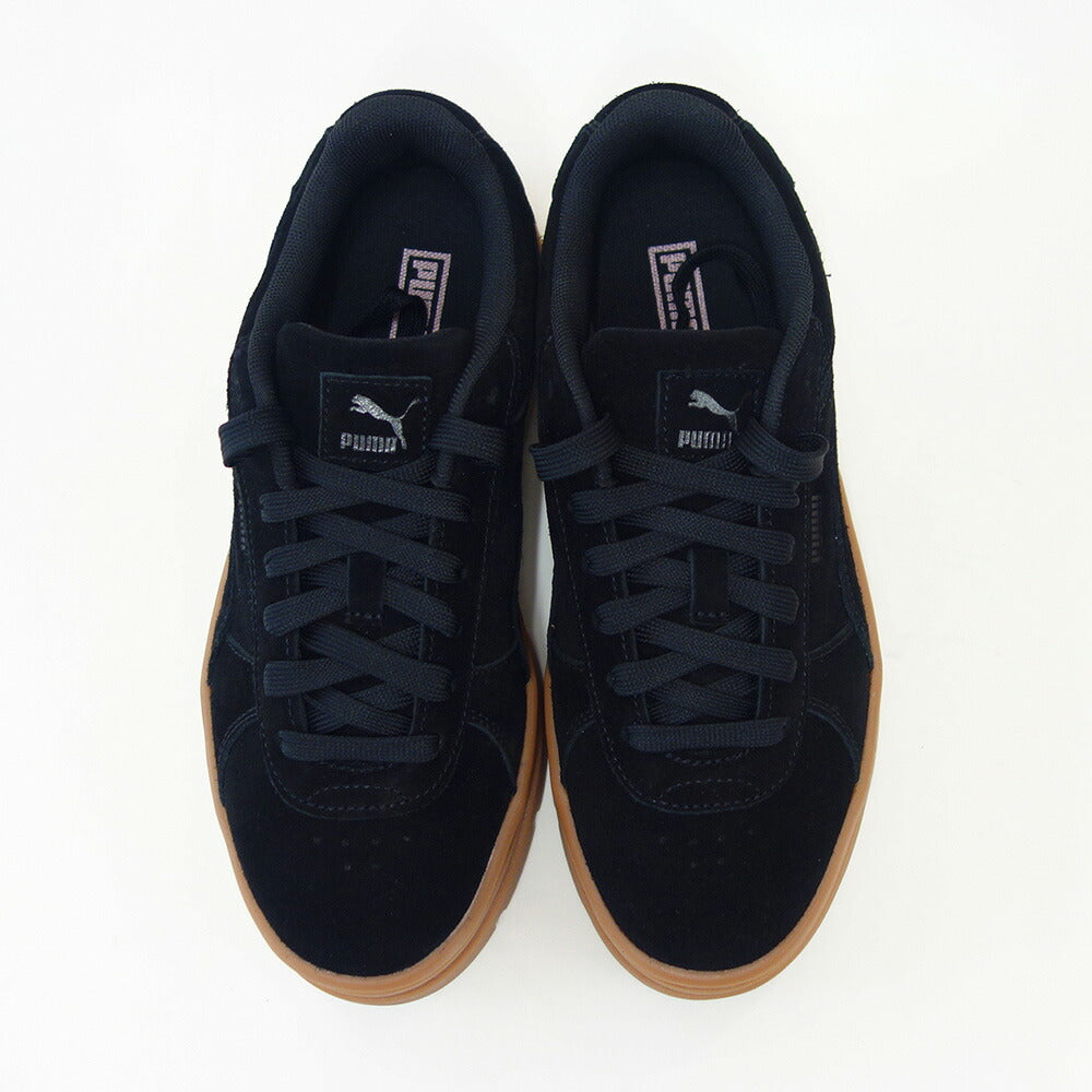 プーマPUMARIVOスウェードスニーカー39834201PUMABlack-PUMABlack(レディース)天然皮革厚底ローカットスニーカーウォーキング「靴」
