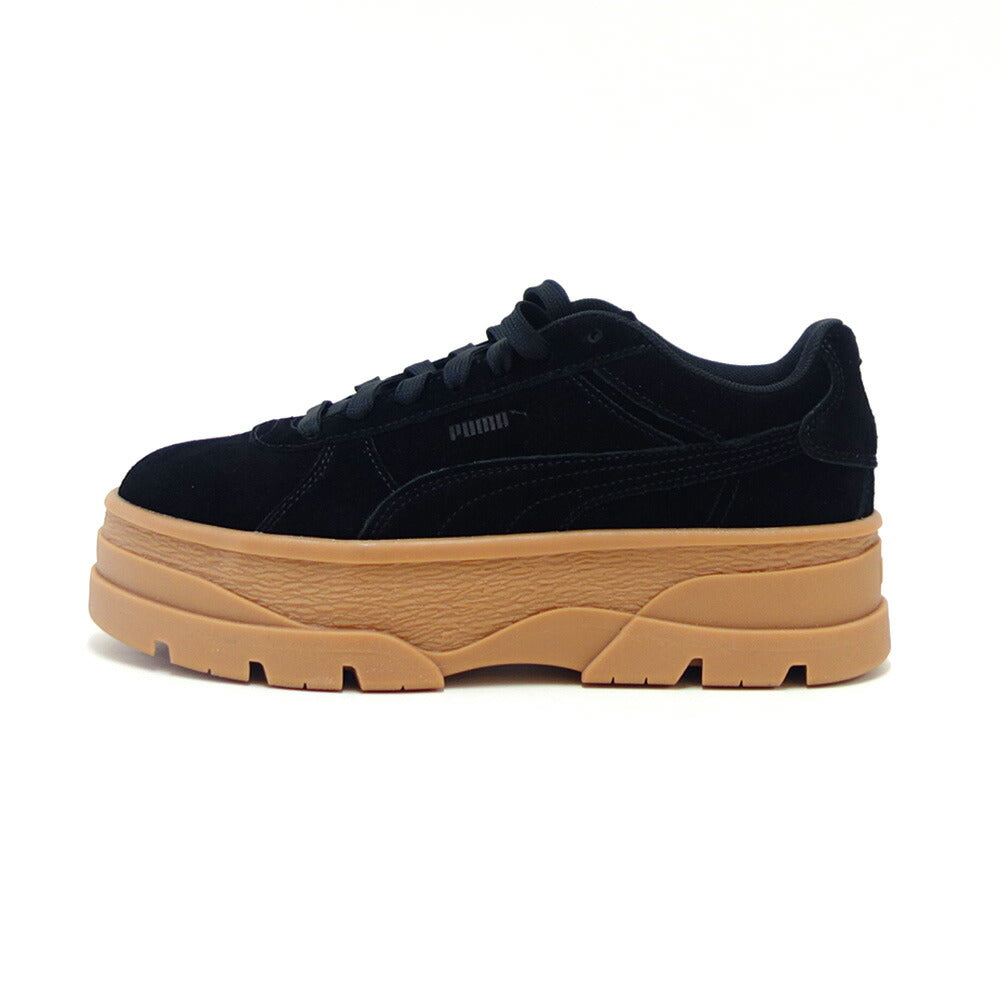 プーマPUMARIVOスウェードスニーカー39834201PUMABlack-PUMABlack(レディース)天然皮革厚底ローカットスニーカーウォーキング「靴」