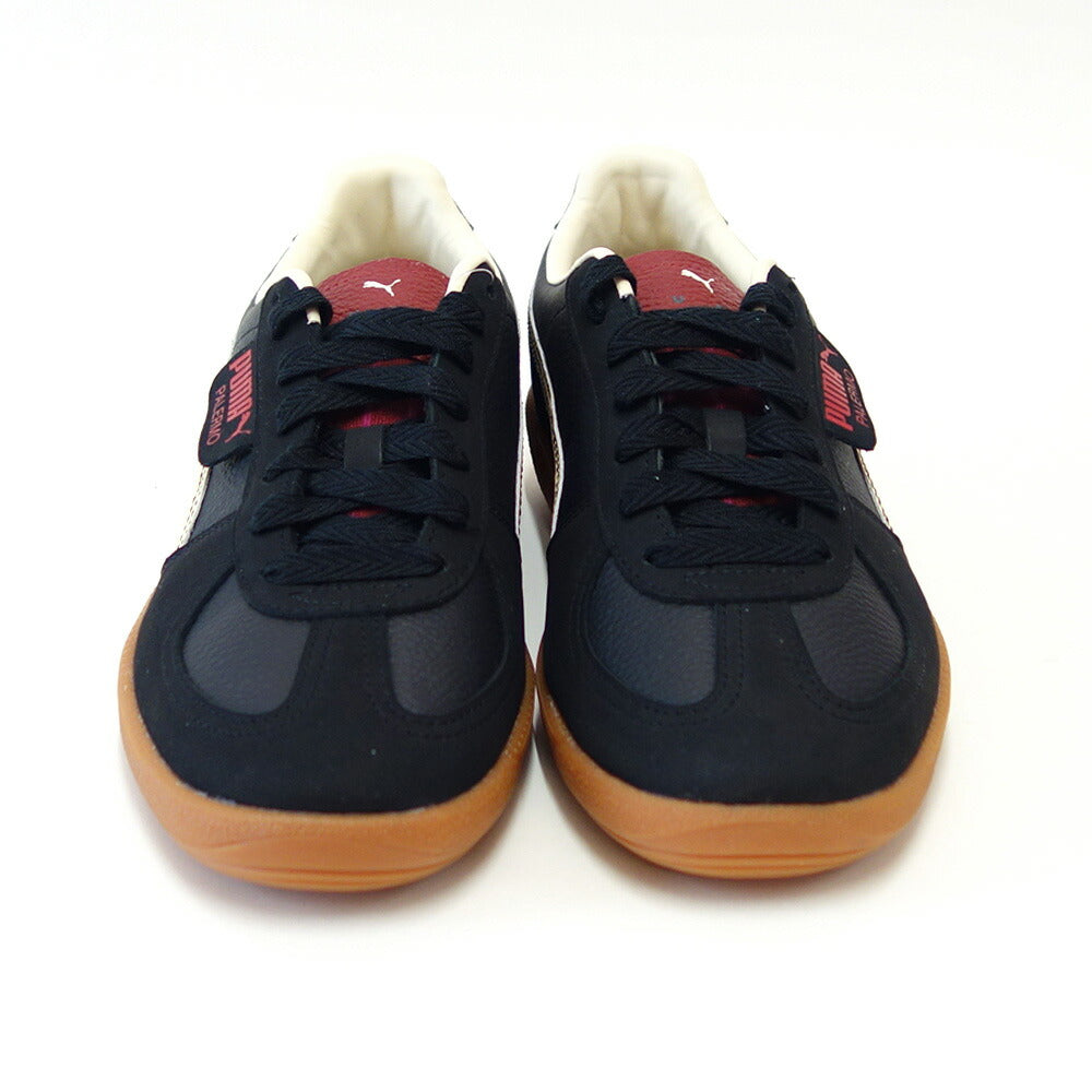 プーマPUMAパレルモPLAYERSLANE39852501PUMABlack-IntenseRed(メンズ)天然皮革ローカットスニーカーウォーキング「靴」
