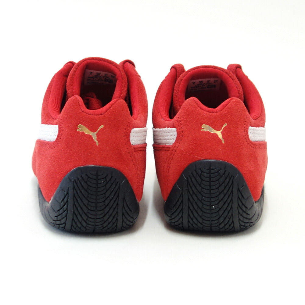 プーマPUMAスピードキャットOG39884602ForAllTimeRed-PUMAWhite(ユニセックス)スエード天然皮革ローカットスニーカー赤レッドストリートカジュアル「靴」