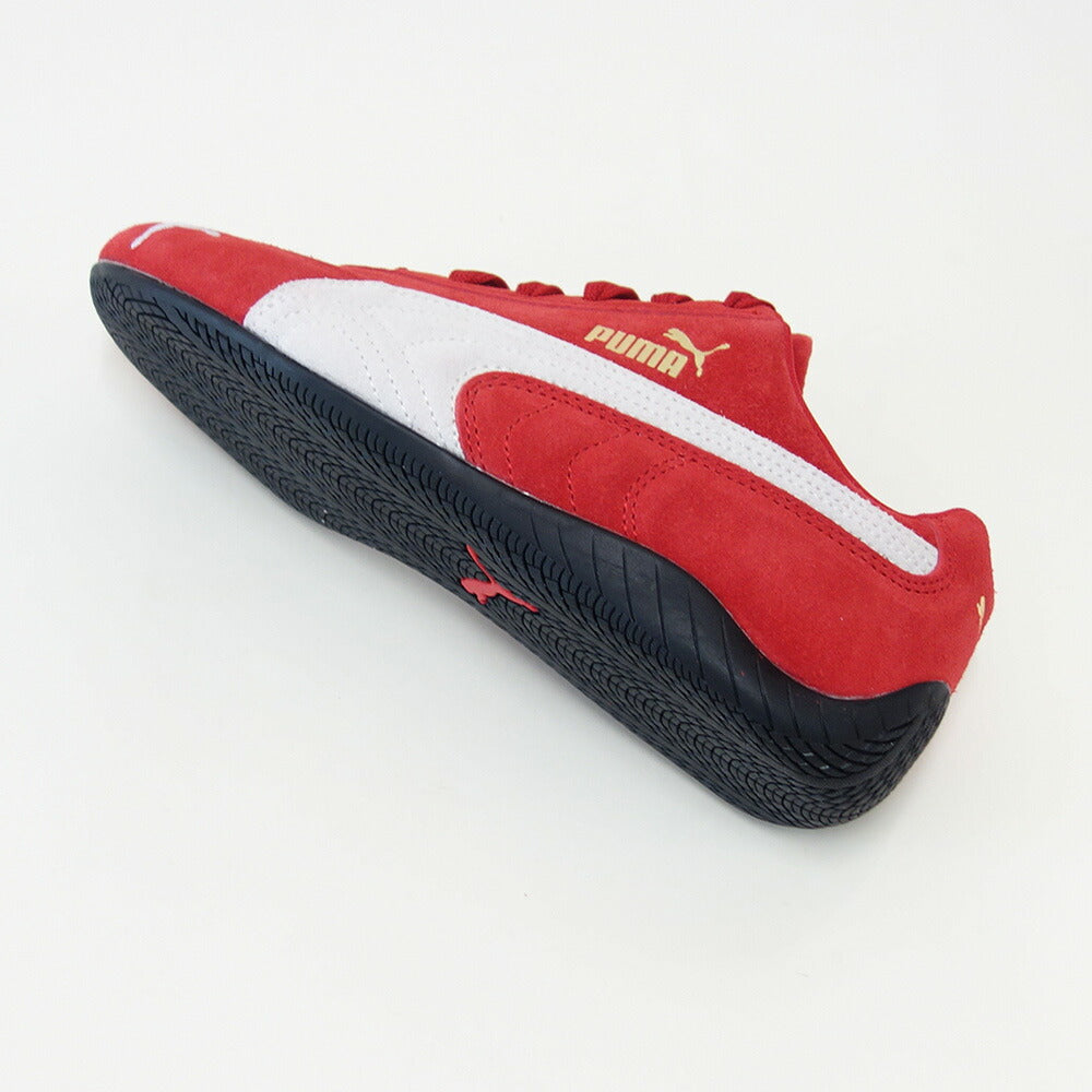 プーマPUMAスピードキャットOG39884602ForAllTimeRed-PUMAWhite(ユニセックス)スエード天然皮革ローカットスニーカー赤レッドストリートカジュアル「靴」