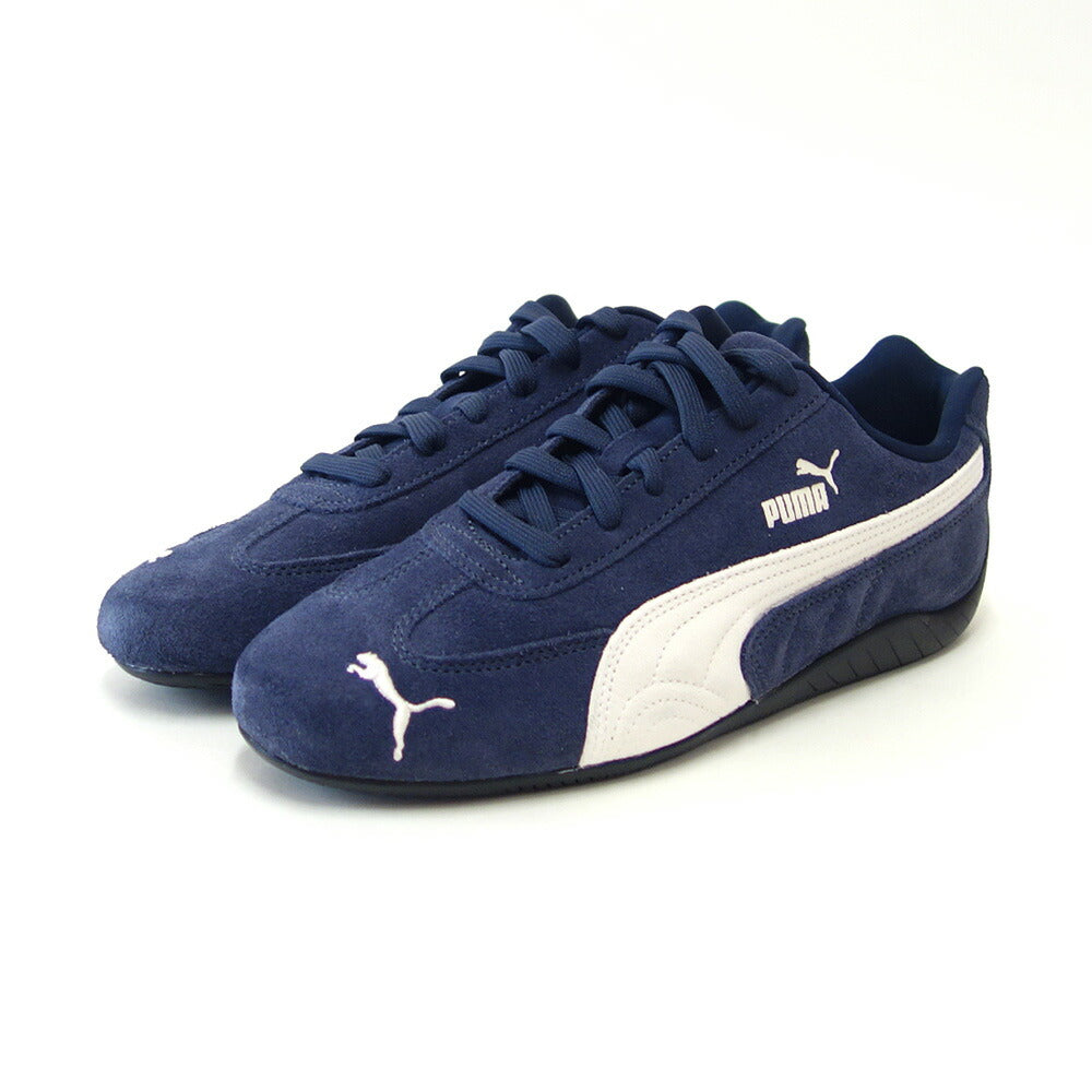 プーマPUMAスピードキャットOG39884638NewNavy-WarmWhite(メンズ)スエード天然皮革ローカットスニーカーネイビーストリートカジュアル「靴」