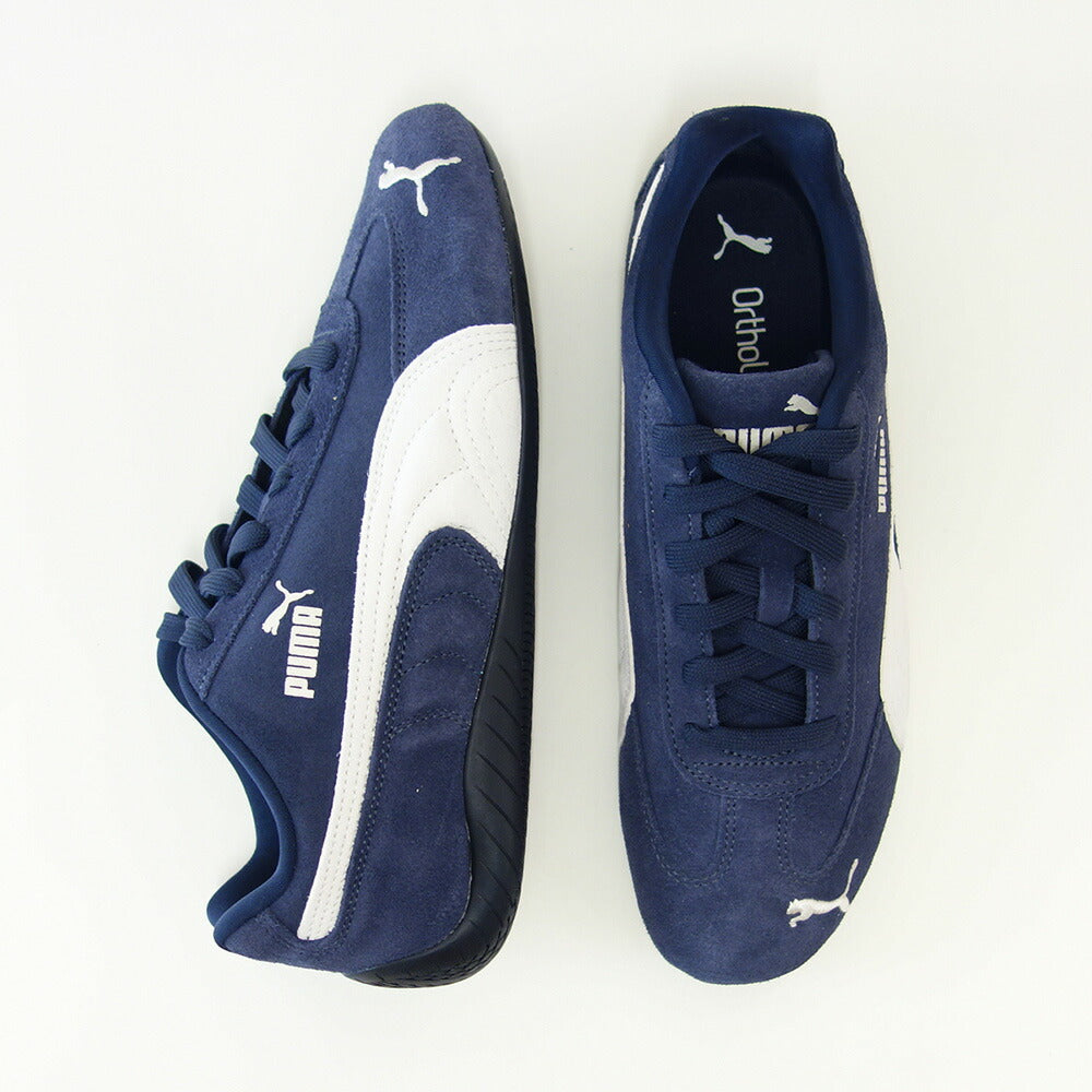 プーマPUMAスピードキャットOG39884638NewNavy-WarmWhite(メンズ)スエード天然皮革ローカットスニーカーネイビーストリートカジュアル「靴」