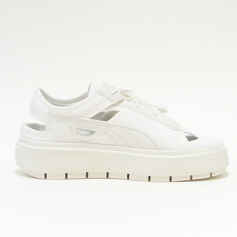 プーマPUMAプラットフォームトレースライトミュールMUウィメンズスニーカー39915301WarmWhite(レディース)厚底ローカットシューズ「靴」