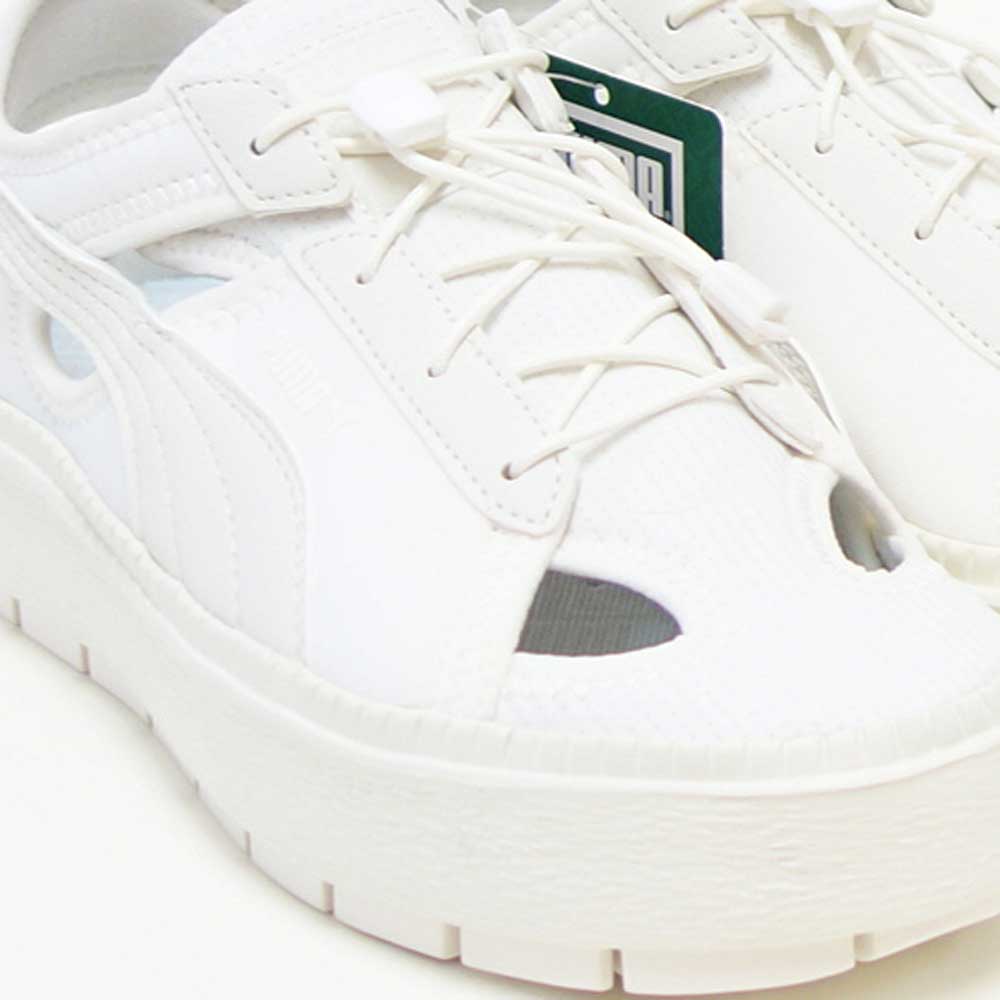 プーマPUMAプラットフォームトレースライトミュールMUウィメンズスニーカー39915301WarmWhite(レディース)厚底ローカットシューズ「靴」