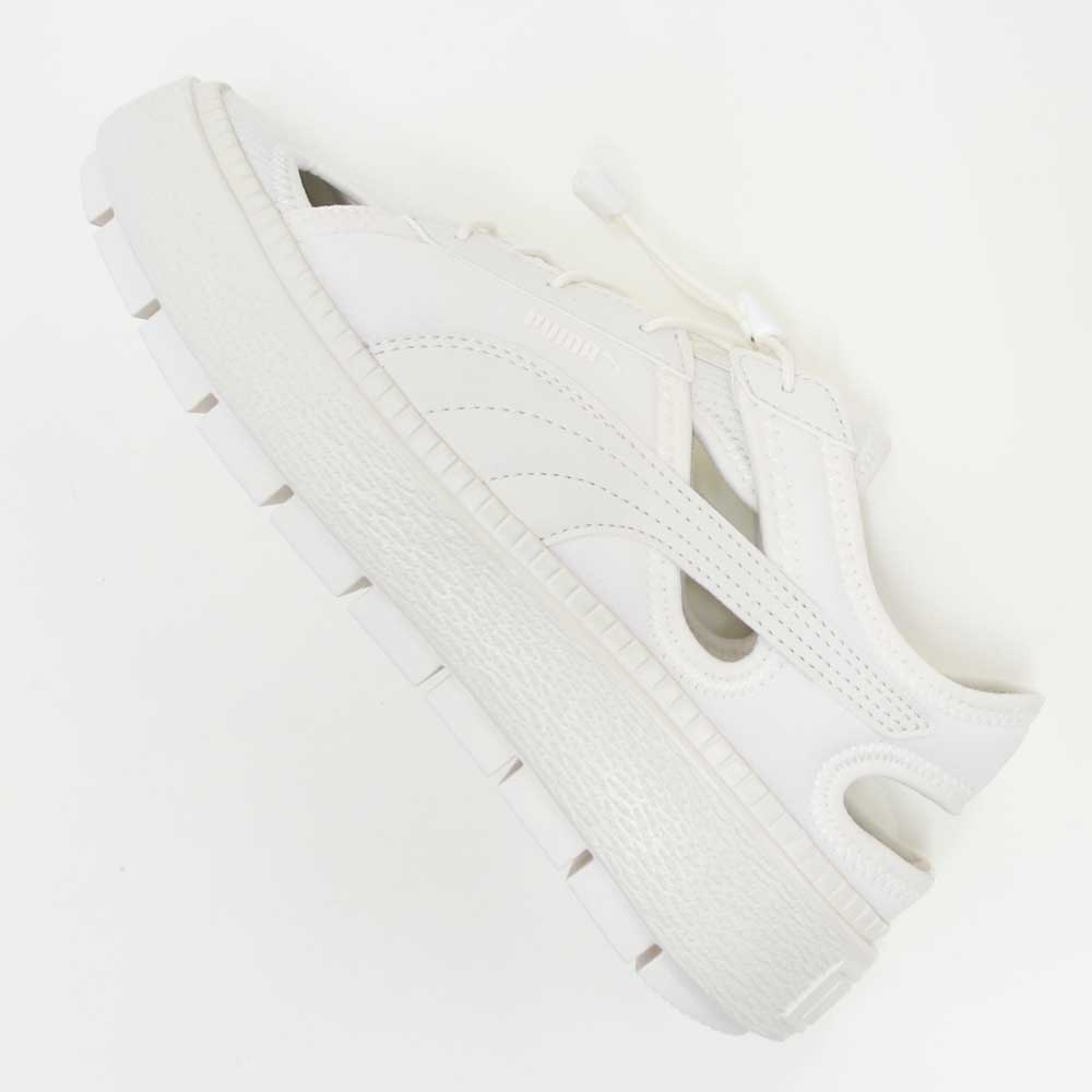 プーマPUMAプラットフォームトレースライトミュールMUウィメンズスニーカー39915301WarmWhite(レディース)厚底ローカットシューズ「靴」