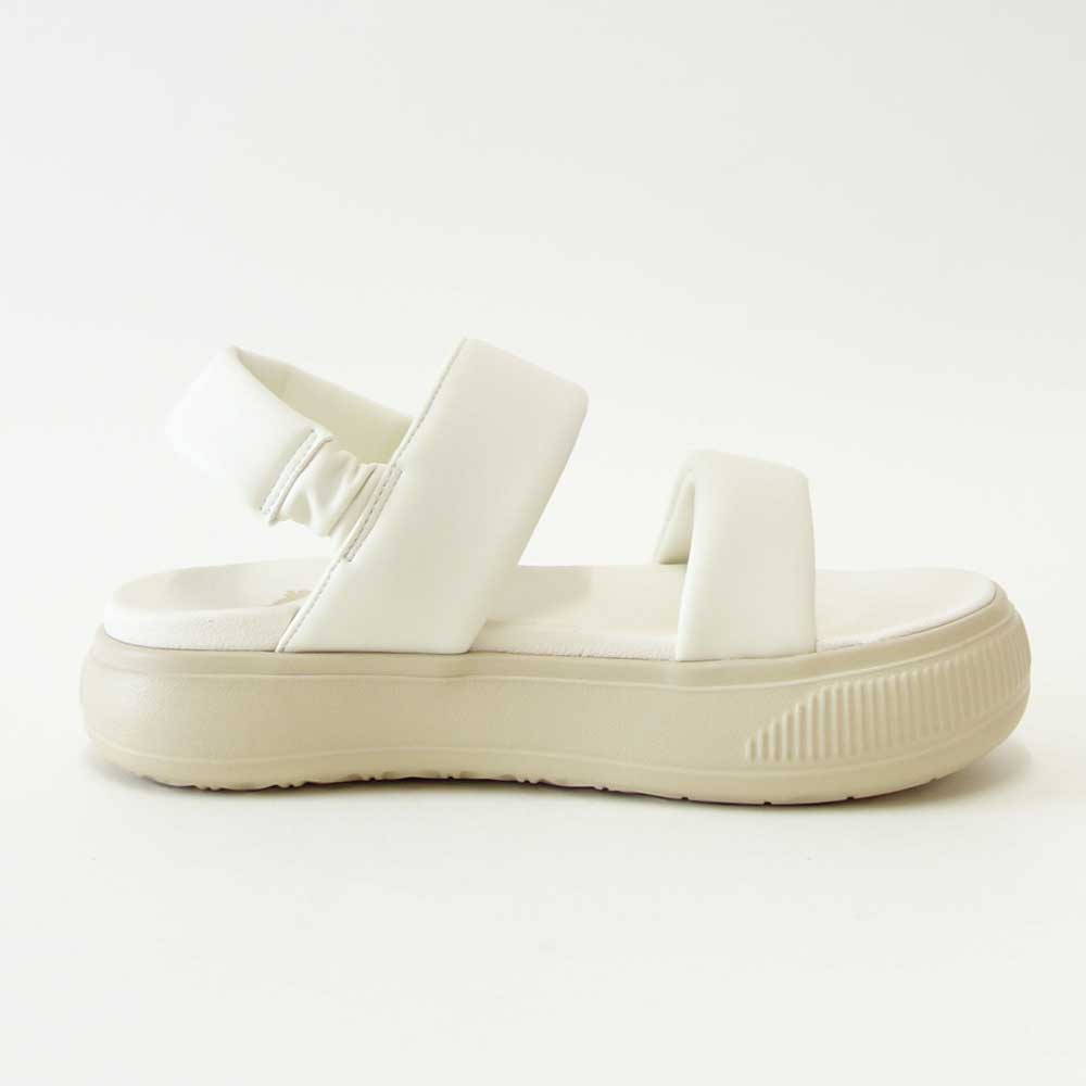 プーマPUMAウィメンズマユパフィーサンダル39945101WarmWhite(レディース)厚底スポーツサンダル「靴」