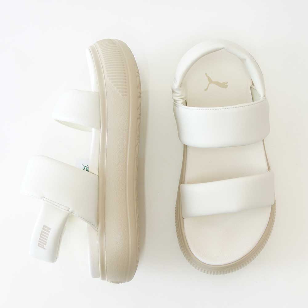 プーマPUMAウィメンズマユパフィーサンダル39945101WarmWhite(レディース)厚底スポーツサンダル「靴」