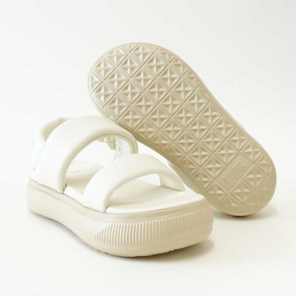 プーマPUMAウィメンズマユパフィーサンダル39945101WarmWhite(レディース)厚底スポーツサンダル「靴」