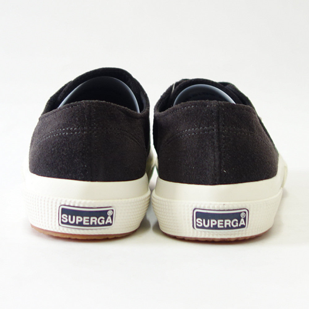 スペルガ SUPERGA 2750 SUEDE(ユニセックス)BLACK BRISTOL-FAVORIO (3a111e6wai5) 風合いの良い天然皮革スニーカー スエード 「靴」