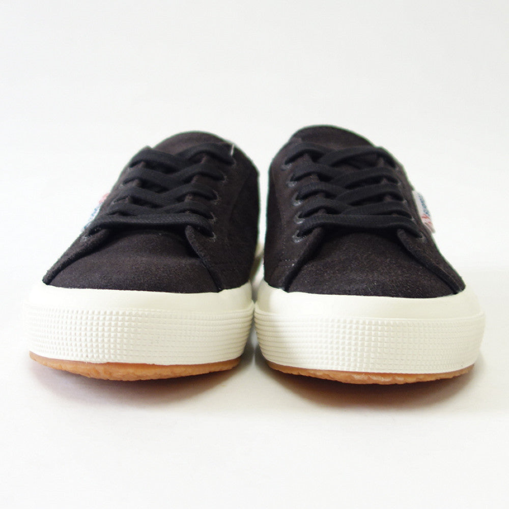 スペルガ SUPERGA 2750 SUEDE(ユニセックス)BLACK BRISTOL-FAVORIO (3a111e6wai5) 風合いの良い天然皮革スニーカー スエード 「靴」