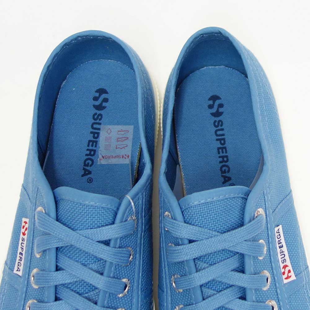 【SALE 30%OFF】 スペルガ SUPERGA 2750-COTU CLASSIC(ユニセックス)BLUE LT CYANEUS-F AVORIO_ANP (3s000010anp) ナチュラルなキャンバススニーカー 「靴」
