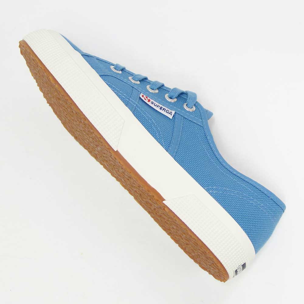 【SALE 30%OFF】 スペルガ SUPERGA 2750-COTU CLASSIC(ユニセックス)BLUE LT CYANEUS-F AVORIO_ANP (3s000010anp) ナチュラルなキャンバススニーカー 「靴」