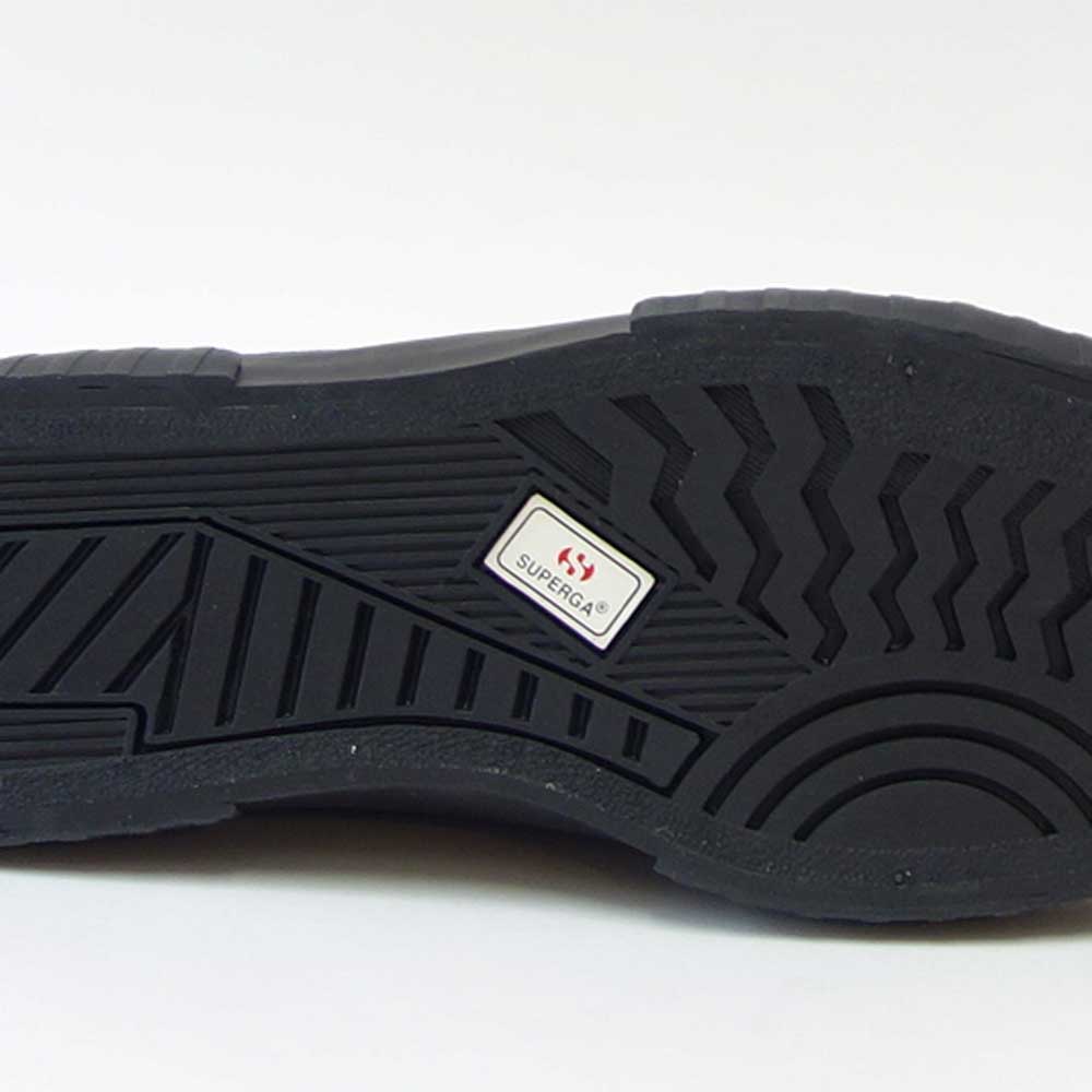 【SALE 20%OFF】 スペルガ SUPERGA 2630-STRIPE WEBBING(ユニセックス)ネイビー/ブラック (3s5125gwaow) ナチュラル キャンバス スニーカー ミリタリー メンズ シューズ 「靴」