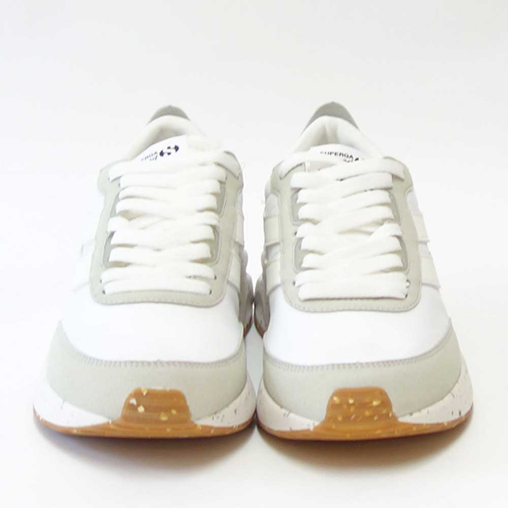 【SALE 40%OFF】 スペルガ SUPERGA 4089 TRAINING 9TS SLIM VEGAN(ユニセックス)ホワイト (3s7128gwa4v) クラシック ランニングシューズ スニーカー 「靴」