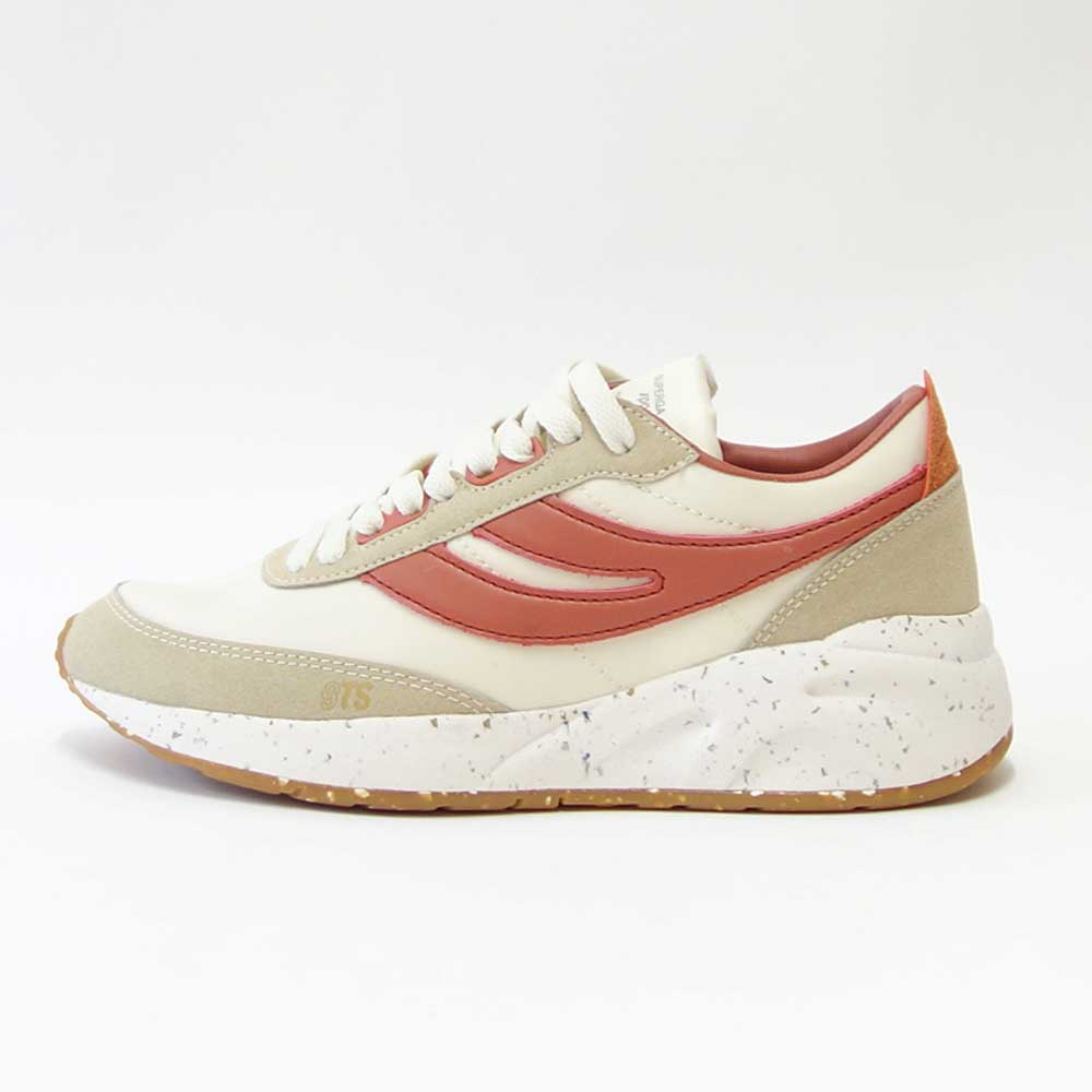 【SALE 40%OFF】 スペルガ SUPERGA 4089 TRAINING 9TS SLIM VEGAN(ユニセックス)アイボリー/レンガ (3s7128gwa6k) クラシック ランニングシューズ スニーカー 「靴」