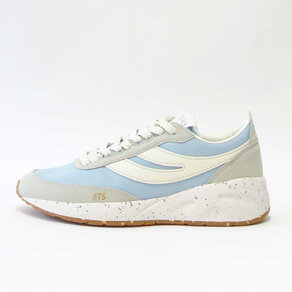 【SALE 40%OFF】 スペルガ SUPERGA 4089 TRAINING 9TS SLIM VEGAN(ユニセックス)ライトブルー/ホワイト (3s7128gwa6m) クラシック ランニングシューズ スニーカー 「靴」