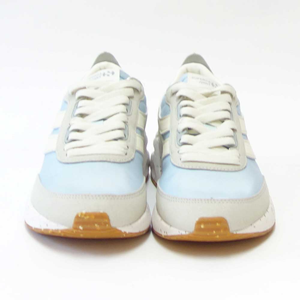 【SALE 40%OFF】 スペルガ SUPERGA 4089 TRAINING 9TS SLIM VEGAN(ユニセックス)ライトブルー/ホワイト (3s7128gwa6m) クラシック ランニングシューズ スニーカー 「靴」