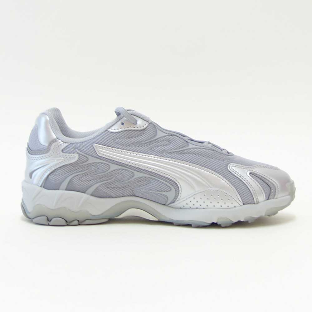 プーマPUMAユニセックスインへイルメタリックスニーカー40178001GlacialGray-TeamSilverローカットスニーカーウォーキング「靴」